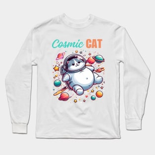 Cosmic Cat Long Sleeve T-Shirt